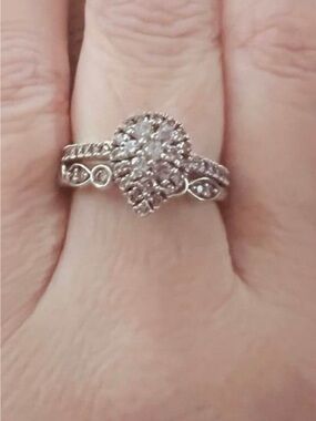 Zales wedding set